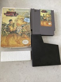 Operation Wolf (Nintendo Entertainment System, NES 1989) Game and Box only