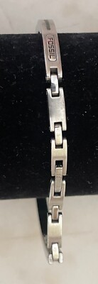 Bracciale Fossil in acciaio inossidabile Lunghezza aperto 19 cm