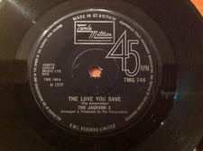 THE JACKSON 5 - 1970 vinyl 45rpm 7-Single - THE LOVE YOU SAVE