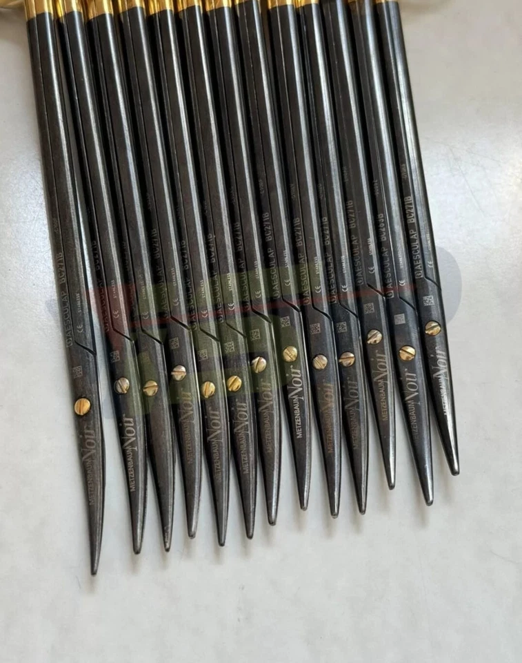 Aesculap BC271B Metzenbaum Noir Durotip Curved 180MM Long Scissors Top Quality - Image 2 of 3