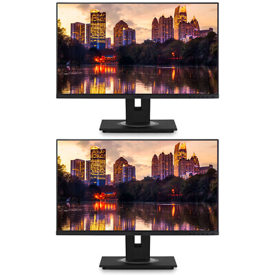 ViewSonic VG2456 24-inch 1920 x 1080 Full HD LCD IPS Monitor, 2-Pack bundle
