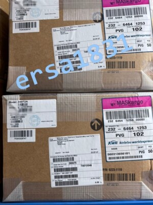 New KEYSIGHT 34972A Data acquisition instrument 