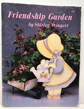 Friendship Garden by Shirley Wingert VINTAGE CRAFT BOOKLET
