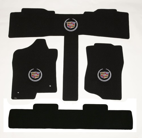 Lloyd Mats 4 piece Floor Mat Set 2007-2010 Cadillac Escalade Base Model Black - Picture 2 of 21