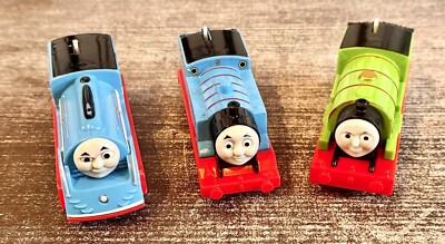 Thomas & Friends Trackmaster Motorized Engine PERCY & TANKER #1 & THOMAS TESTED
