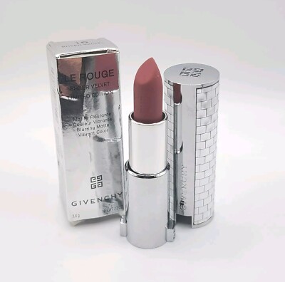 Givenchy Le Rouge Sheer Velvet Lipstick Limited Edition 16 NUDE BOISE .12oz 3.4g