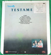 Testament CED Video Disc Movie