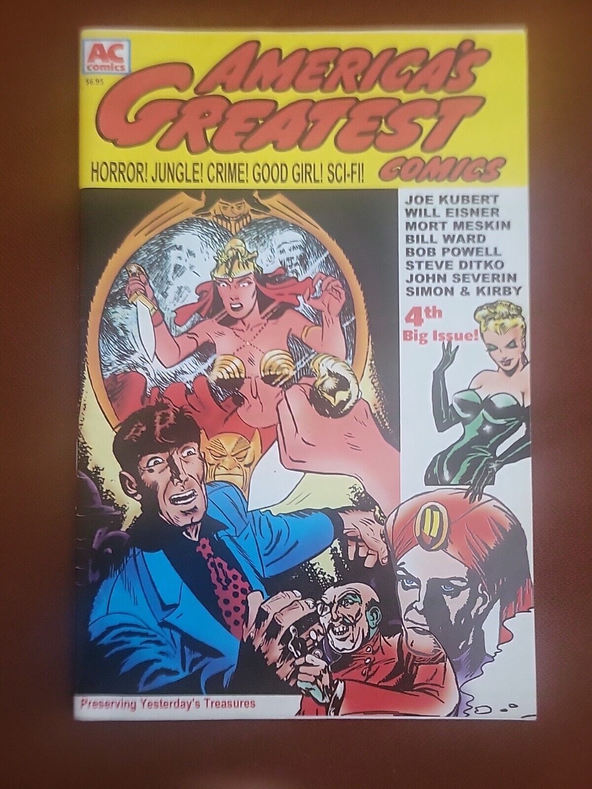 America's Greatest Comics #4 (2002) Kubert Eisner Ditko Kirby FN+ or Better