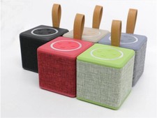 Retro Design Retro Canvas Cube Bluetooth Speaker