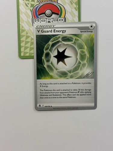 V Guard Energy 169/195 Pokemon World Championships Deck Variant Silver Tempest D