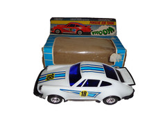 Porsche 930 turbo friction powered/motor sound 1980's Hong Kong