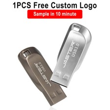 64GB Metal Free Logo Metal USB 3.0 Flash Drive High Speed Pen Drive Memory Stick