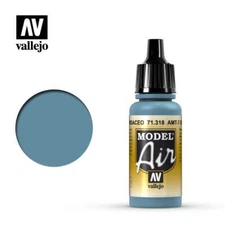 Vallejo 71318 Model Air AMT-7 Greyish Blue Acrylic Paint 17ml - US