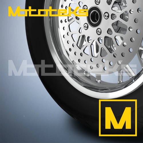 16X3.5 RAZOR MAG WHEEL CHROME FOR HARLEY TOURING REAR RIM MODELS PRODIGY STYLE - Picture 5 of 5