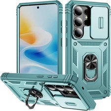 Case for Galaxy S26 Ultra, Shockproof Impact Resistant Slide Lens Protective Cas