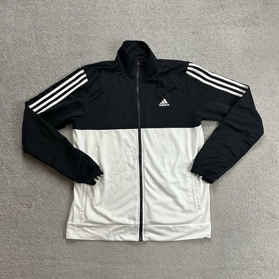 ADIDAS Trainingsjacke Jacke M Retro Sportjacke Track Jacket Logo 10102 Schwarz