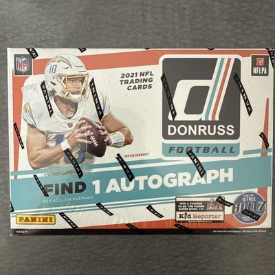 2021 Donruss NFL Mega Box Sealed - 1 Autograph Per Box Panini Football