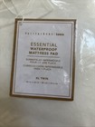 Pottery Barn Teen Essential Mattress Pad Cover White XL TWIN Dorm NWT — photo 2
