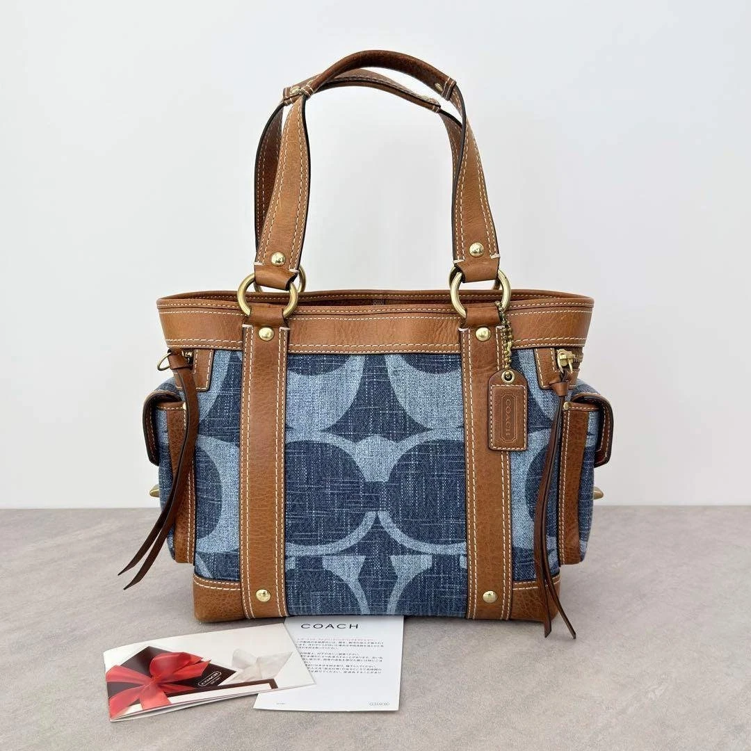 Coach Turn Lock Bags & Women's Denim Exterior for sale | eBay