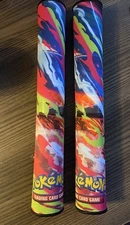 Pokemon Phantasmal Flames Charizard MEGA X UPC Play Mat - Rubber Playmat X 2