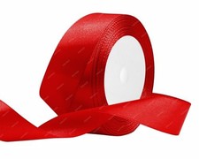 1 Inch x 25Yards Red Satin Ribbon for Gift Wrapping 1" x 25 Yards