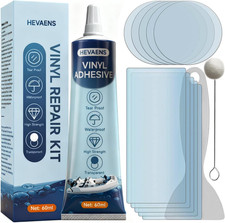 Air Mattress Patch Kit, Waterproof TPU Pool Liner Patch Repair Kit, Inflatable P