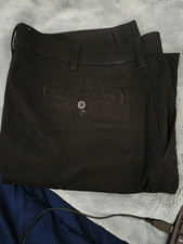 mens george black pants