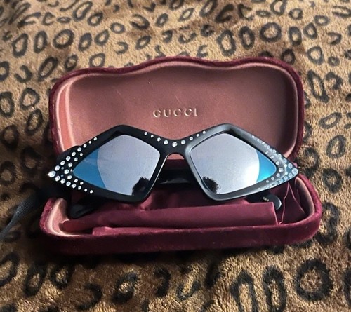 GUCCI Sunglasses “Hollywood Forever” Crystal Embellished -MSRP $795