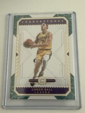 2018-19 SSP /10 Panini Cornerstones Marble /10 Lonzo Ball 🔥💎