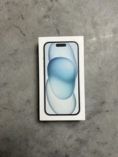 iPhone 15 Light Blue Color Empty box