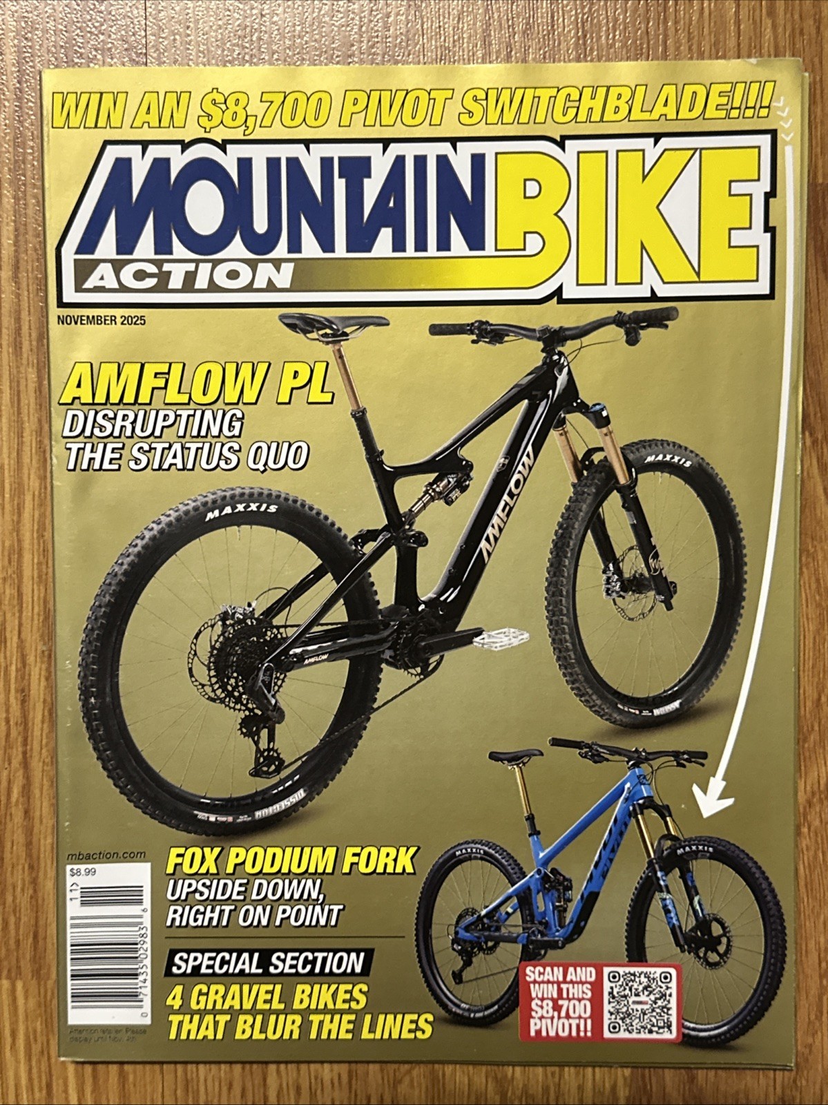 Mountain Bike Action Magazine  November 2025
