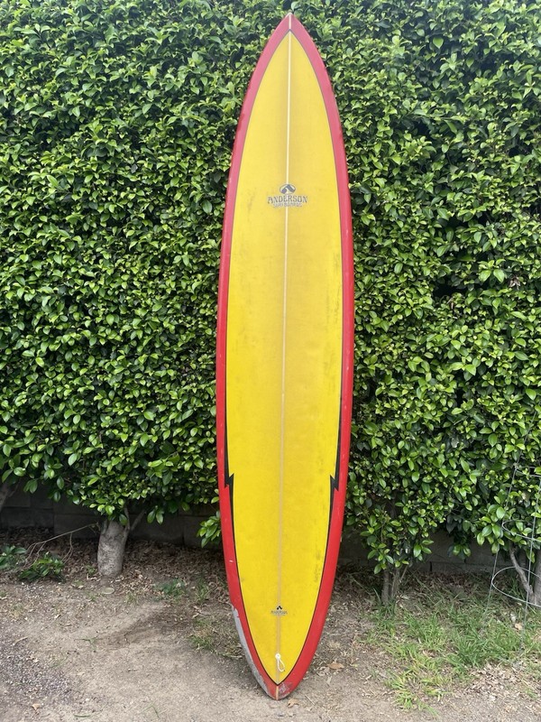 Vintage Anderson Surfboard 9 Ft Big Wave