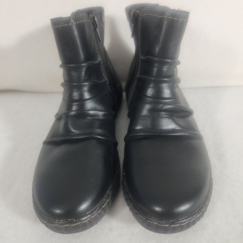 Clark’s Womens Caroline Orchid Boot Black Size 8.5W - Picture 2 of 7