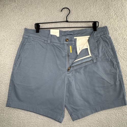 Duck Head Men’s Gold School 7” Vintage Blue Chino Short Size 35W NWT - Picture 9 of 14