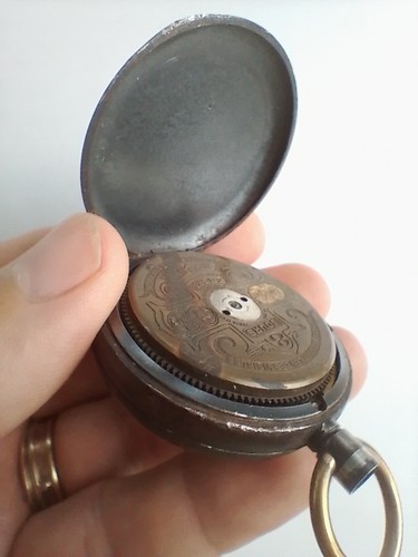 Hebdomas Orologio da Tasca 8 Giorni Ricambi Riparazione 47,3mm Dia Problema Molla - Foto 10 di 16