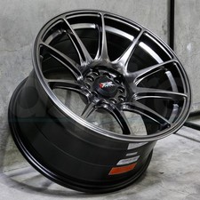 19x8.5 Chromium Black Wheels Xxr 527r 5x114.3 35 Set Of 4 73.1