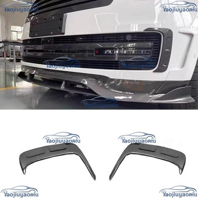 2023-2026 Real Carbon Front Bumper Wind Knife For Land Rover Range Rover L460