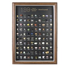 100pcs Natural Crystal Gemstone Collection - Mixed Raw Mineral Specimens incl...