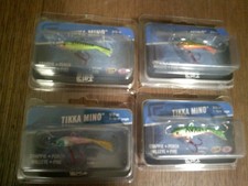 4 ~ Clam~Tikka Mino-3/16th & 5/16th oz. ~Glow  Fishing Lures~New  lot # 11