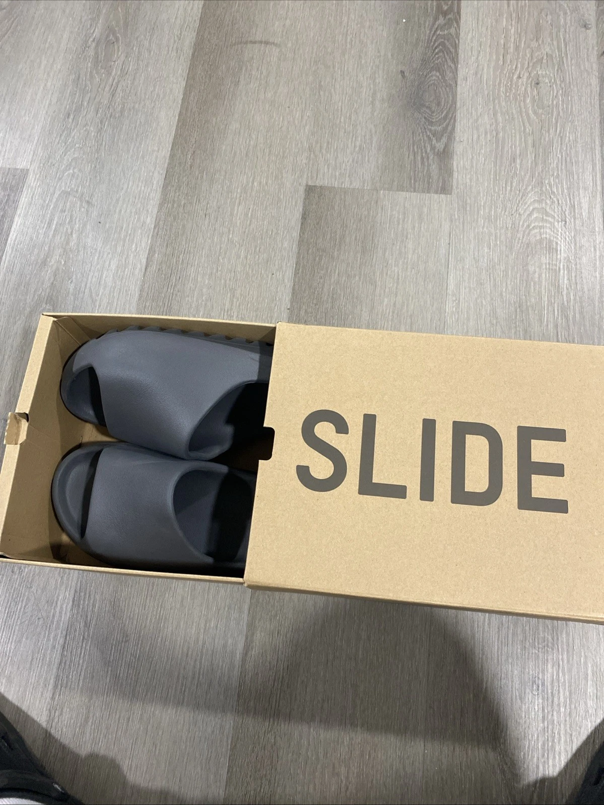 Adidas Yeezy Slides Black Onyx Uomo US Taglia 9 Uomo