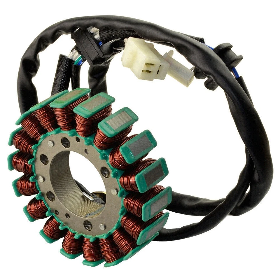 Stator Coil & Voltage Regulator Rectifier for Yamaha XV250 V-Star Virago 250 Foto 2 de 4