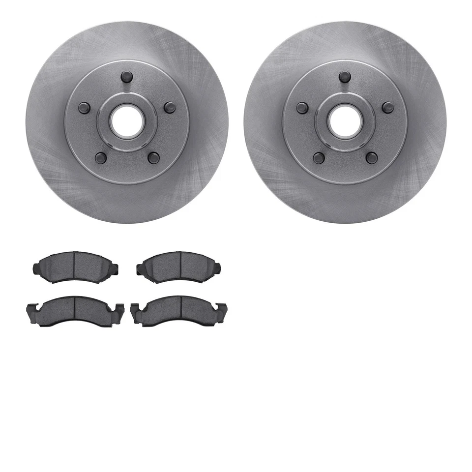 For Ford Gran Torino 74-76 eLINE Series Front Brake Kit w Ceramic Pads - Image 2 of 4