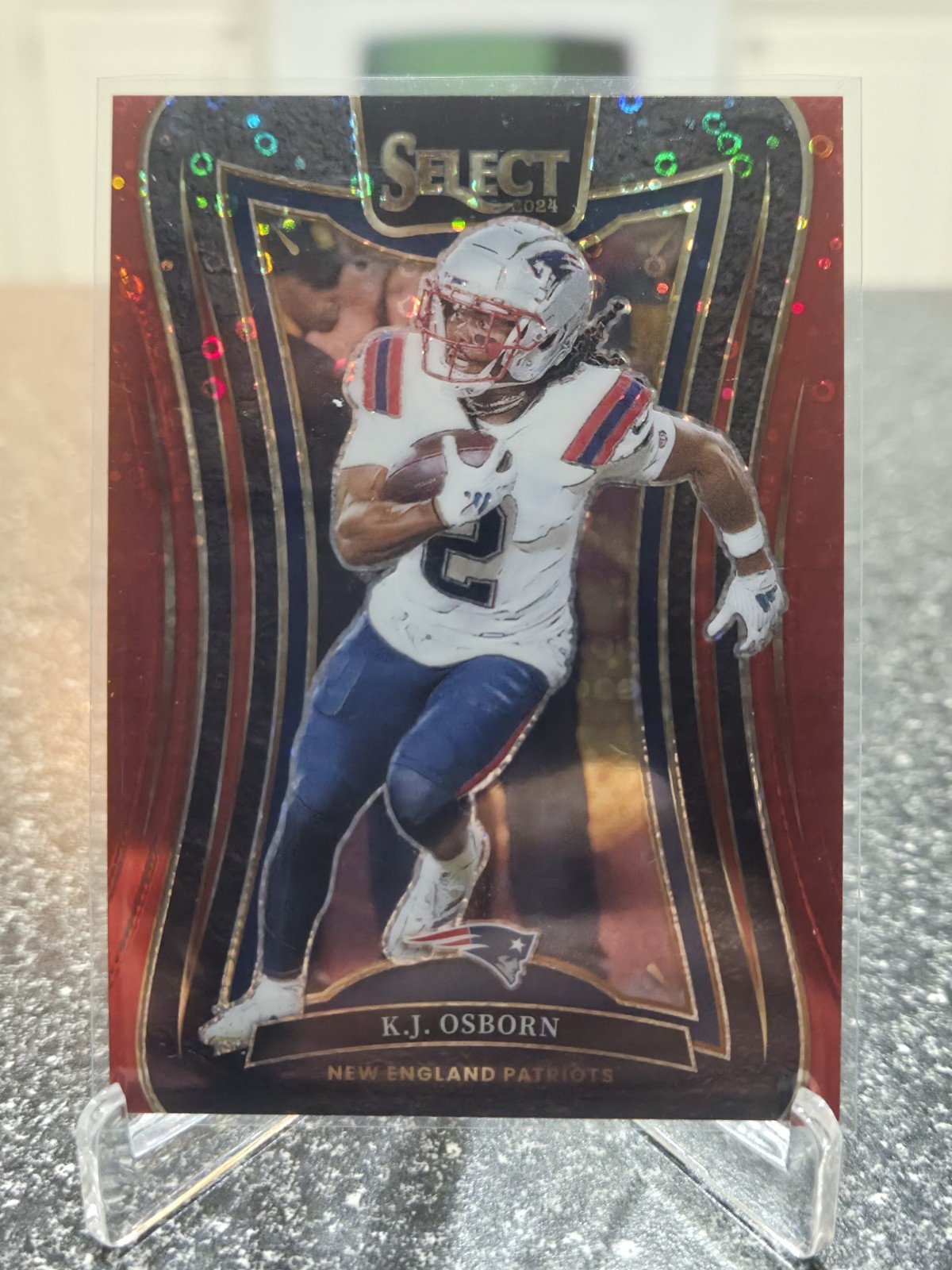 2024 Panini Select - Suite Level K.J. Osborn #356 Red Prizm /49