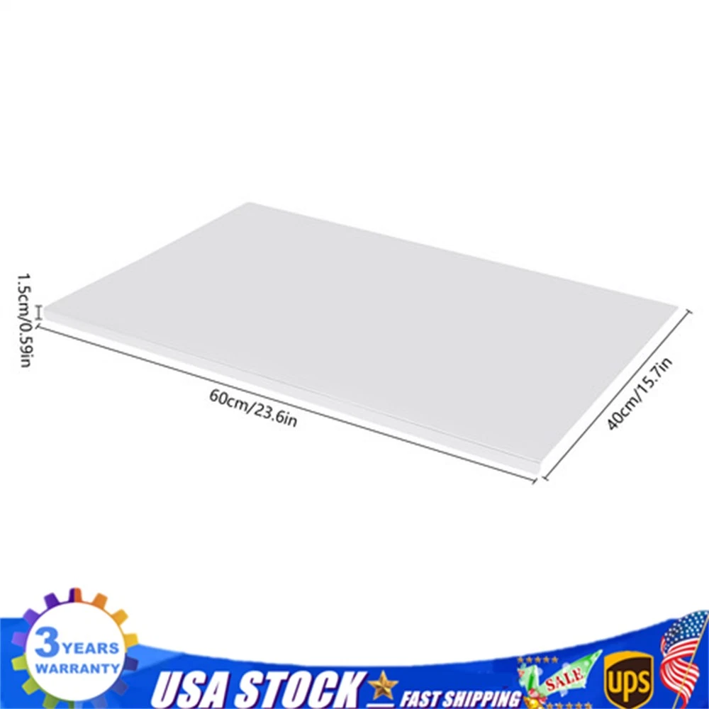 60*40cm Large Kitchen Chopping Board Durable Stainless Steel Cutting Board