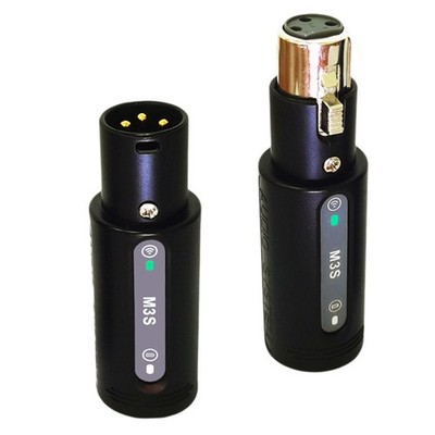 Drahtloses Mikrofon XLR-Adapter Sender Empfänger Plug-On Mikrofon 2,4 GHz f3719