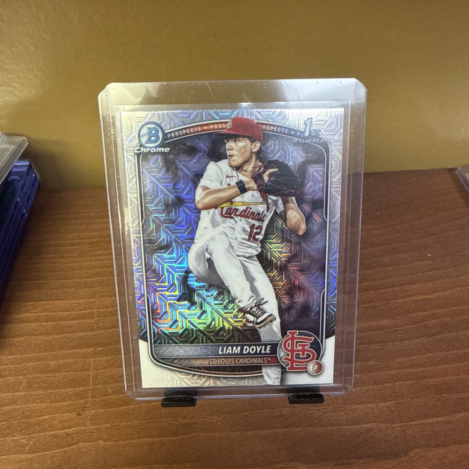 2025 Bowman Draft - Chrome Liam Doyle #BDC-12 Mojo Refractor (RC)