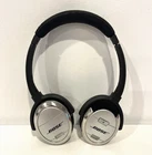 BOSE QUIETCOMFORT 3 QC-3 ACOUSTIC NOISE CANCELLING ON-EAR BLACK HEADPHONES ONLY