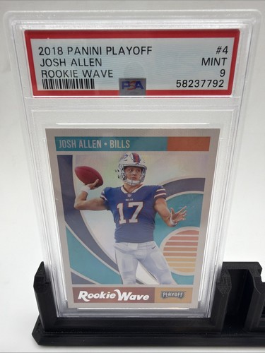 2018 Panini Playoff - Rookie Wave Josh Allen #4 (RC) PSA 9