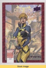 2018-19 Upper Deck Marvel Annual Purple Crystal #12 READ 1b9b