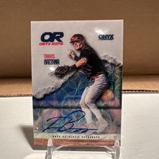 2025 Onyx Rips On-Card Kaleidoscope Auto Travis Bazzana  Guardians Prospect